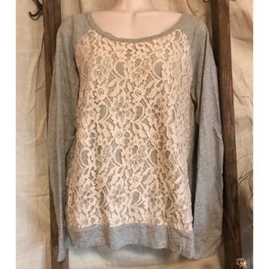 Lightweight Lace Sweater
